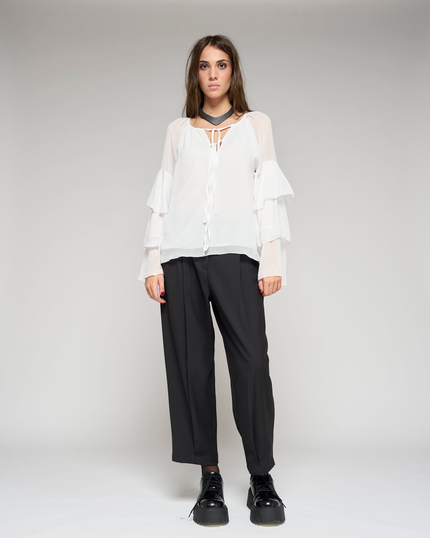 Boho Crepon Blouse