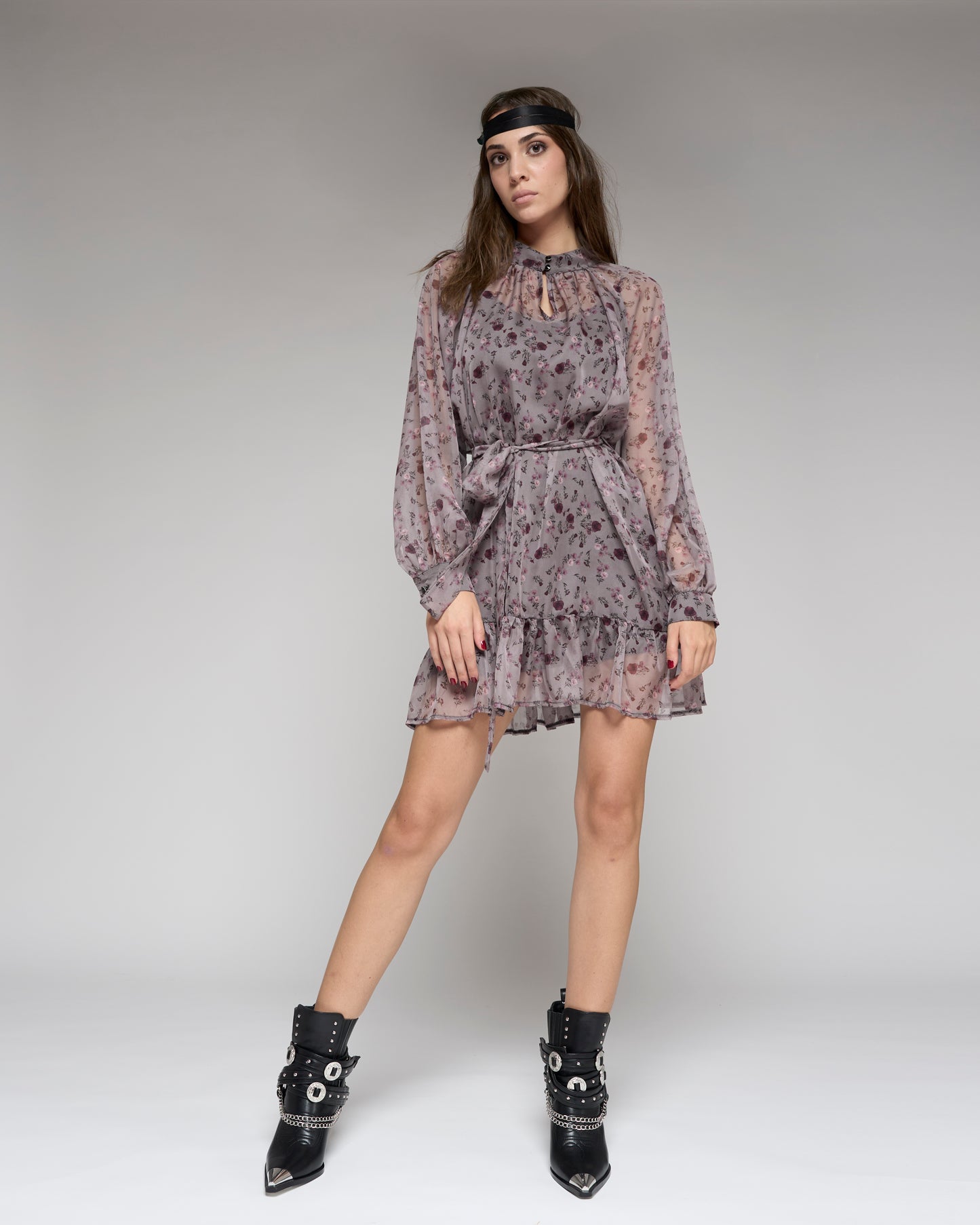 Buds Print Minidress