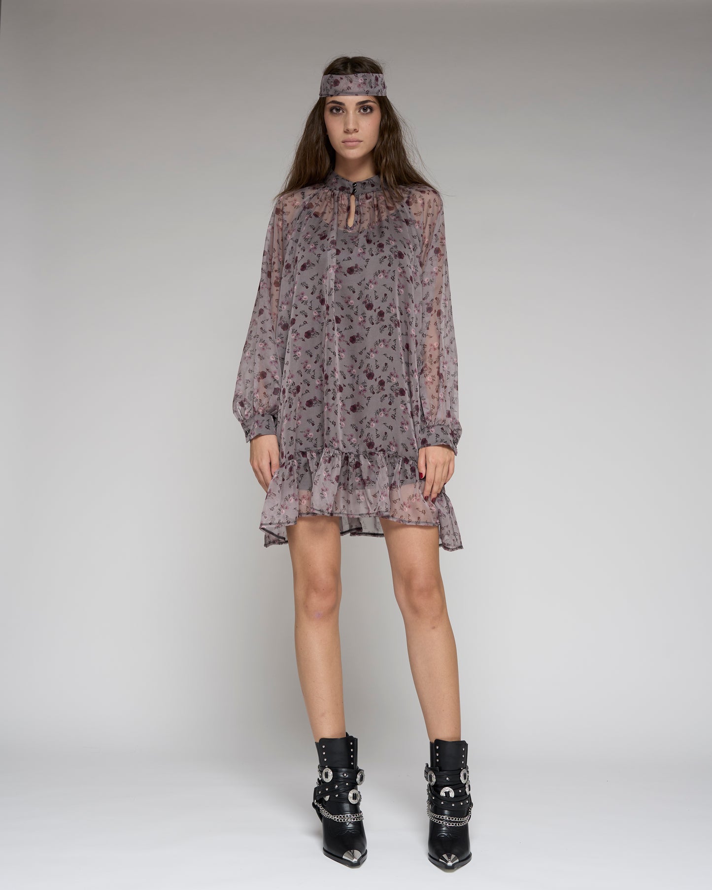 Buds Print Minidress