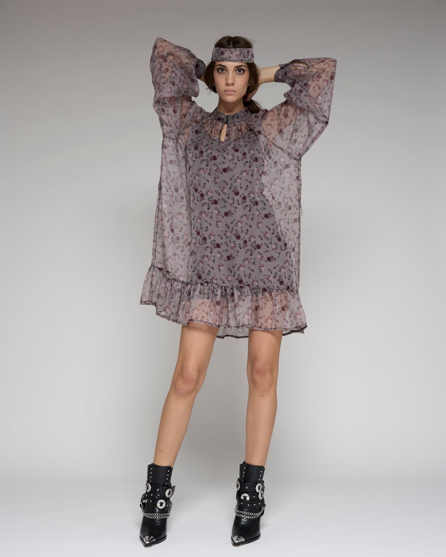 Buds Print Minidress