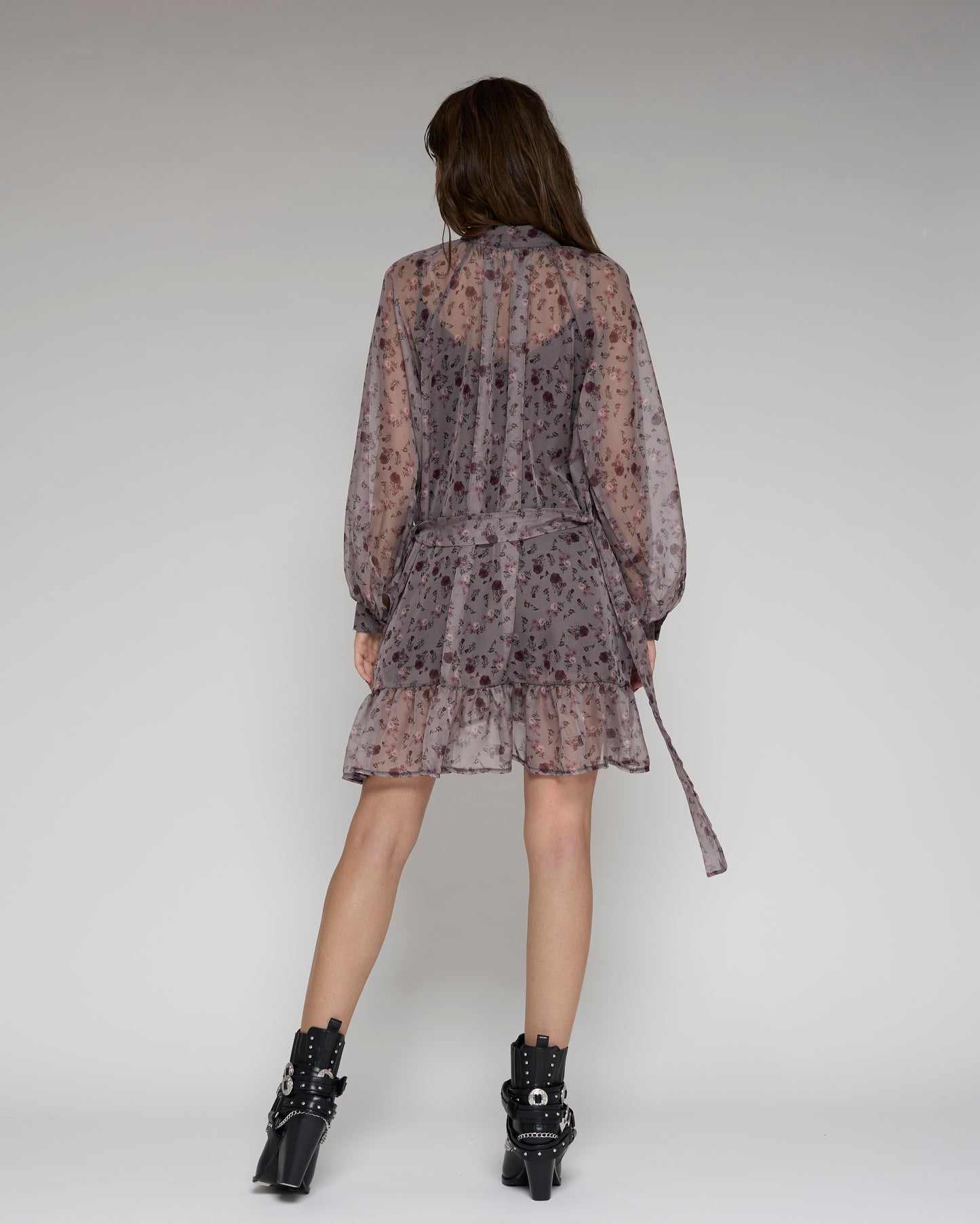 Buds Print Minidress