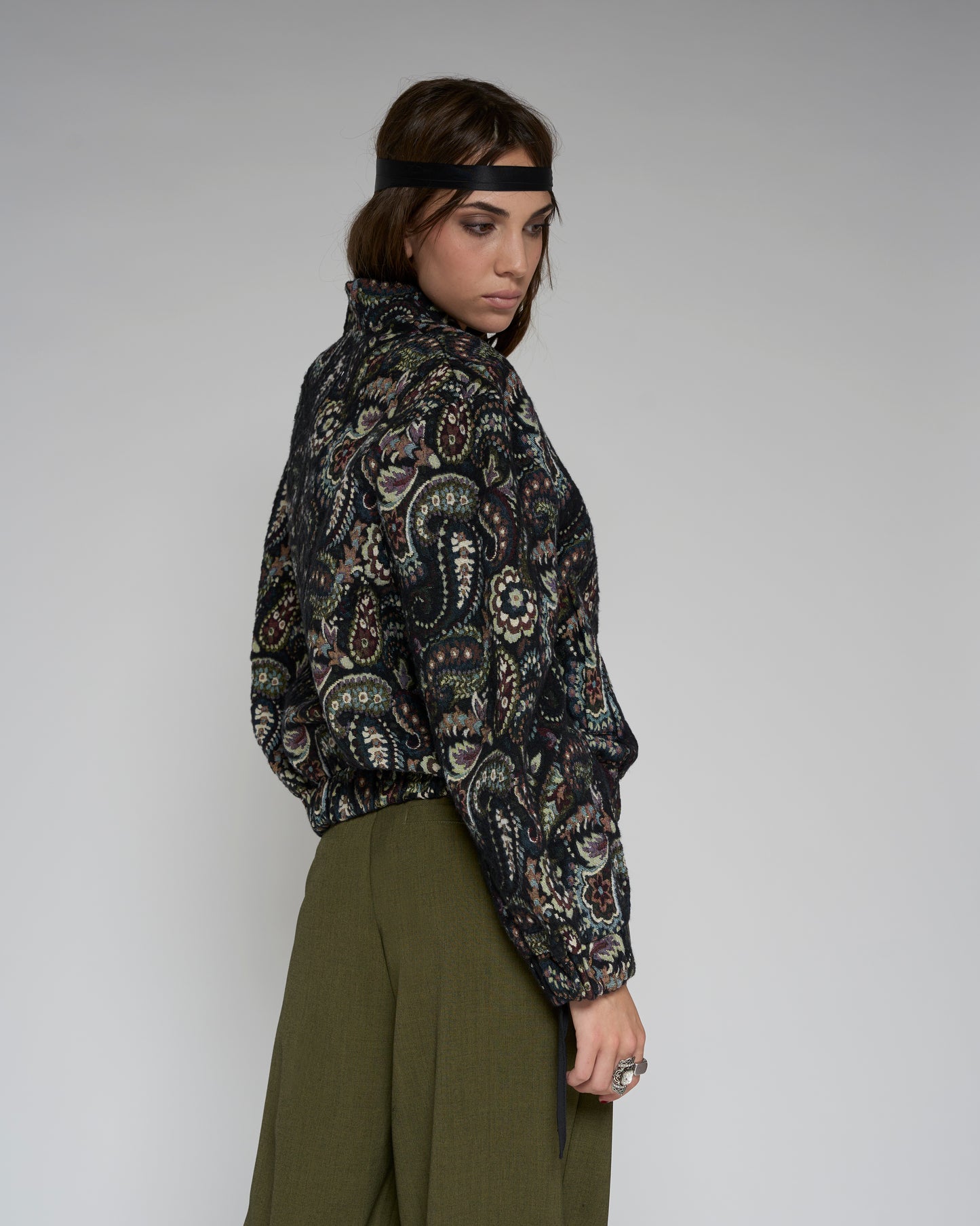 Paisleys Jacquard Jacket