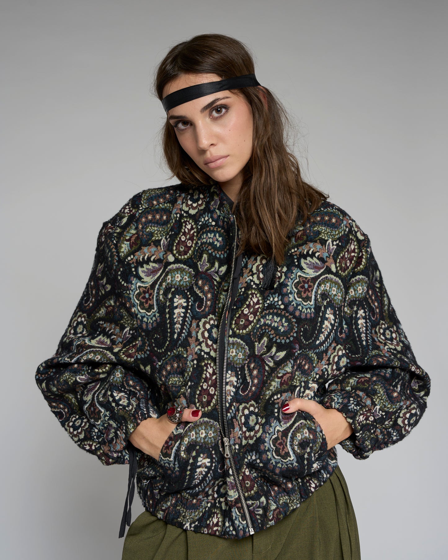 Paisleys Jacquard Jacket