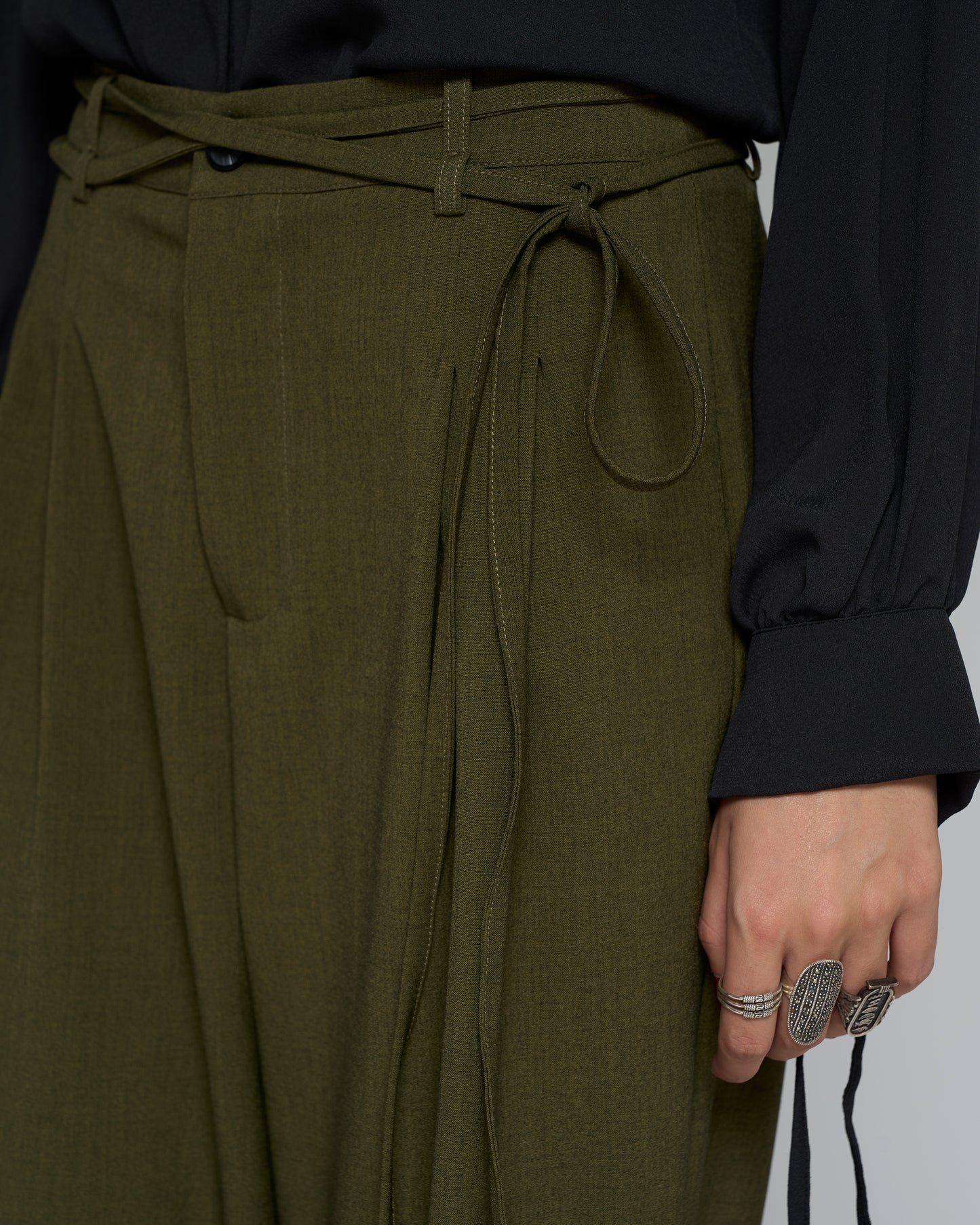 Wide-Leg Trousers