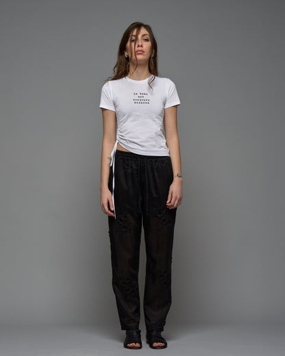 Embroidery Comfort Trousers