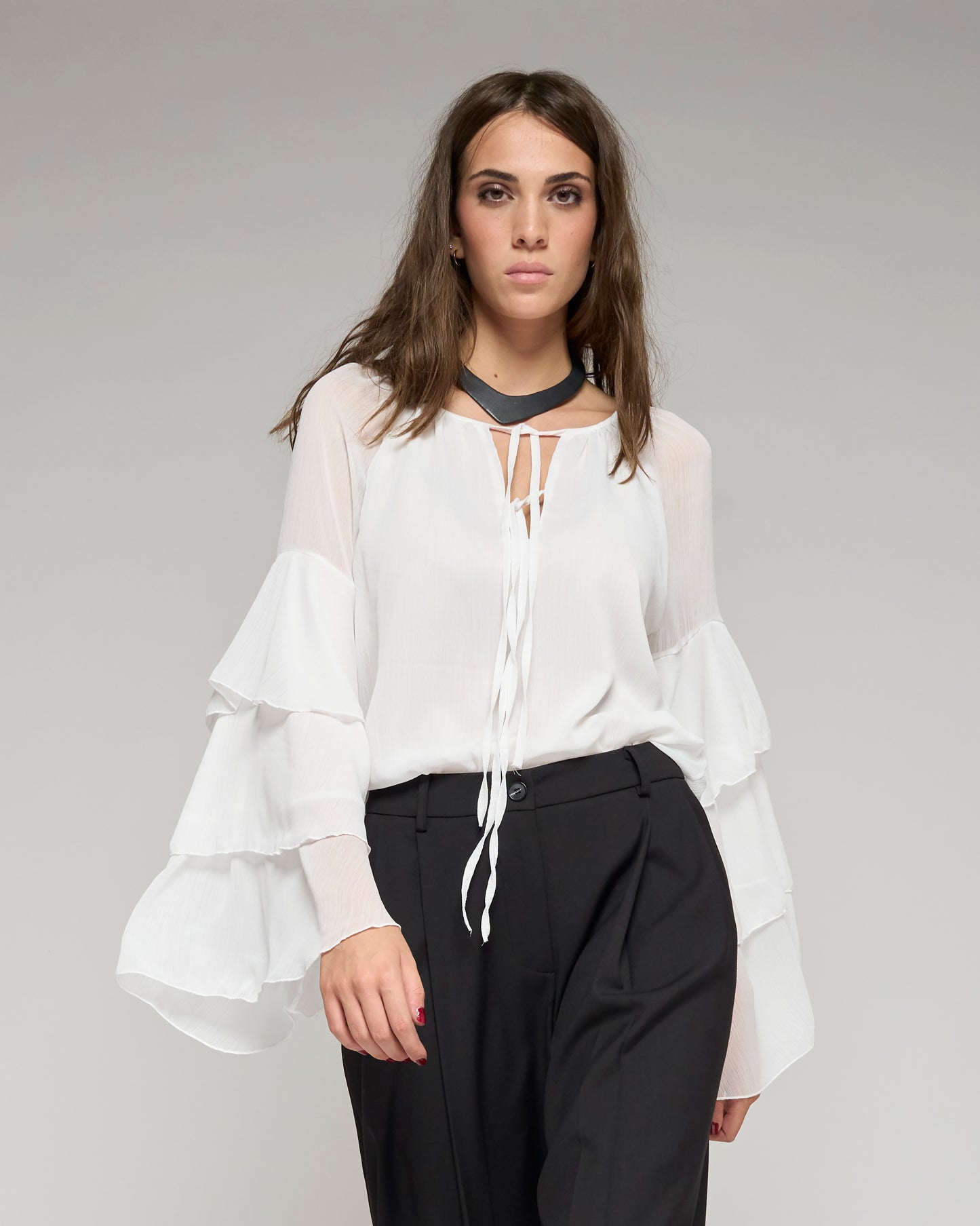 Boho Crepon Blouse