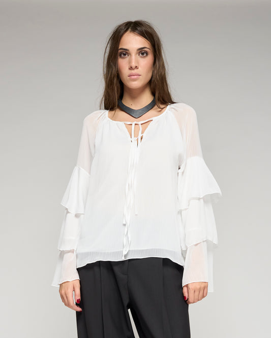 Boho Crepon Blouse