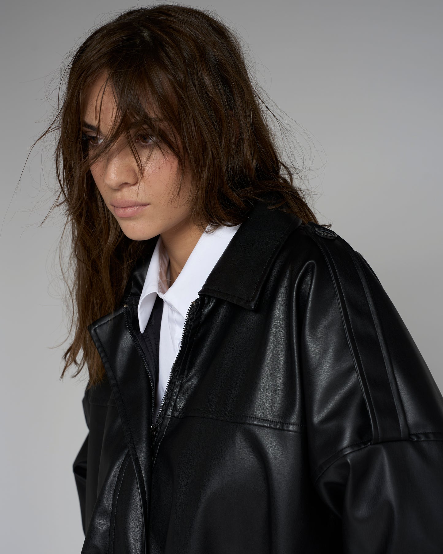 Faux leather Jacket