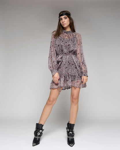 Buds Print Minidress