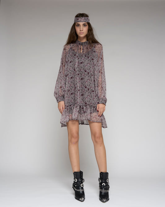 Buds Print Minidress
