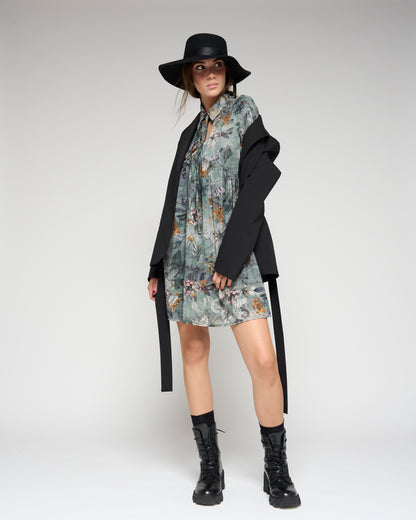 Floral Print Minidress