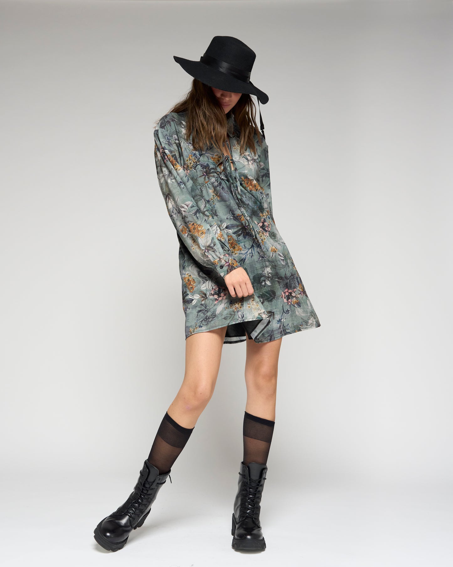 Floral Print Minidress