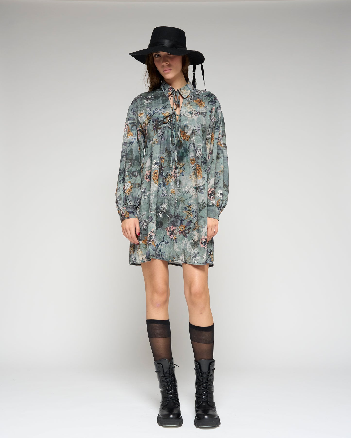 Floral Print Minidress