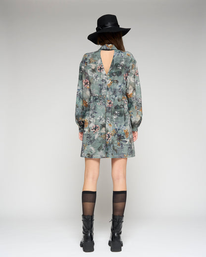 Floral Print Minidress