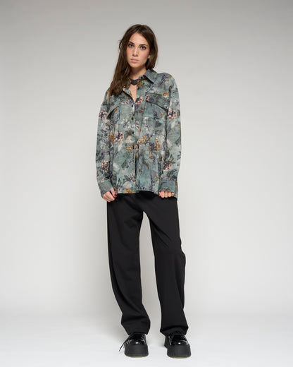 Oversized Floral Shirt