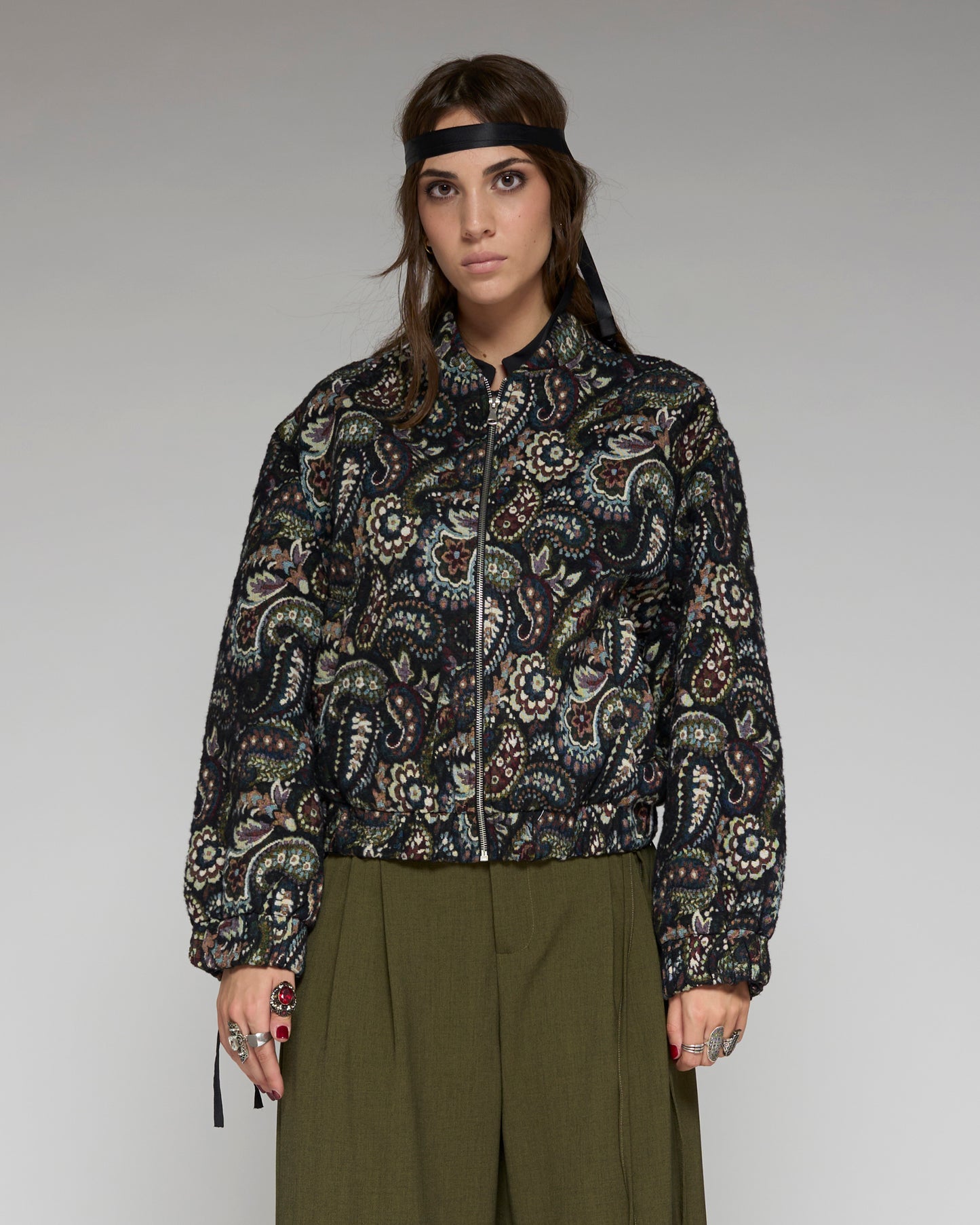 Paisleys Jacquard Jacket