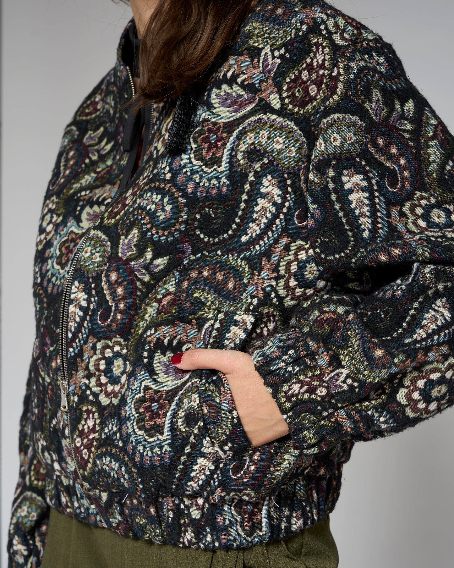 Paisleys Jacquard Jacket