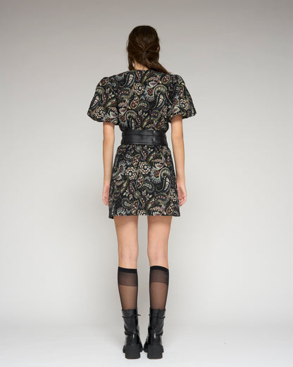 Paisleys Jacquard dress