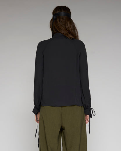 High-collar Shirt
