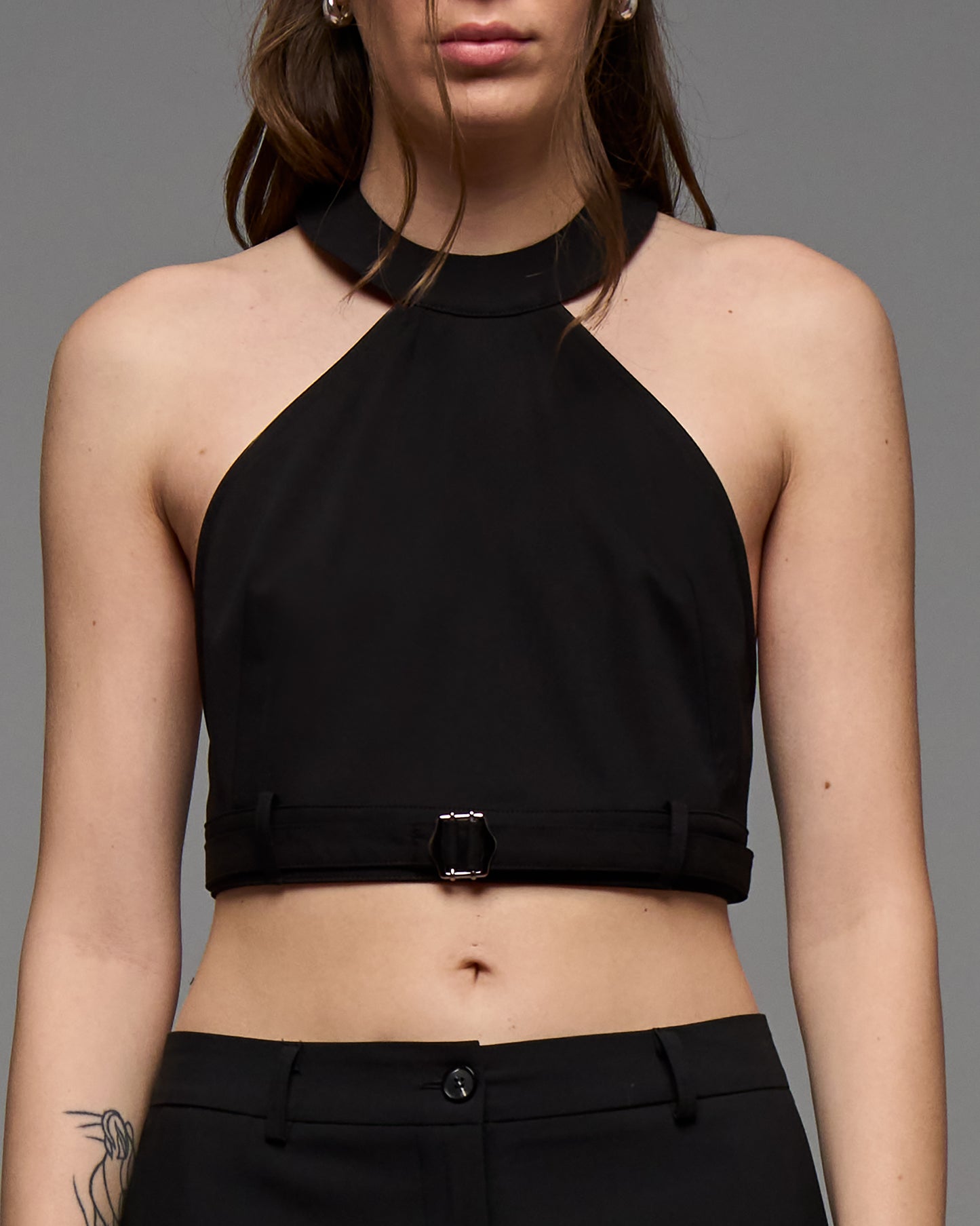 Tailored Crop Top