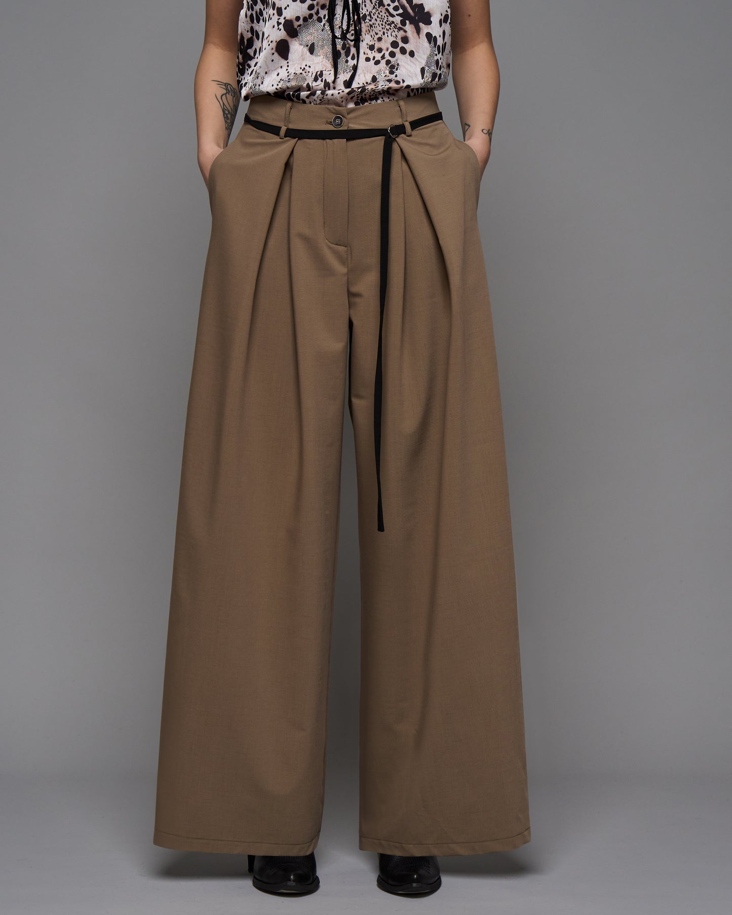 Wide Leg Trousers