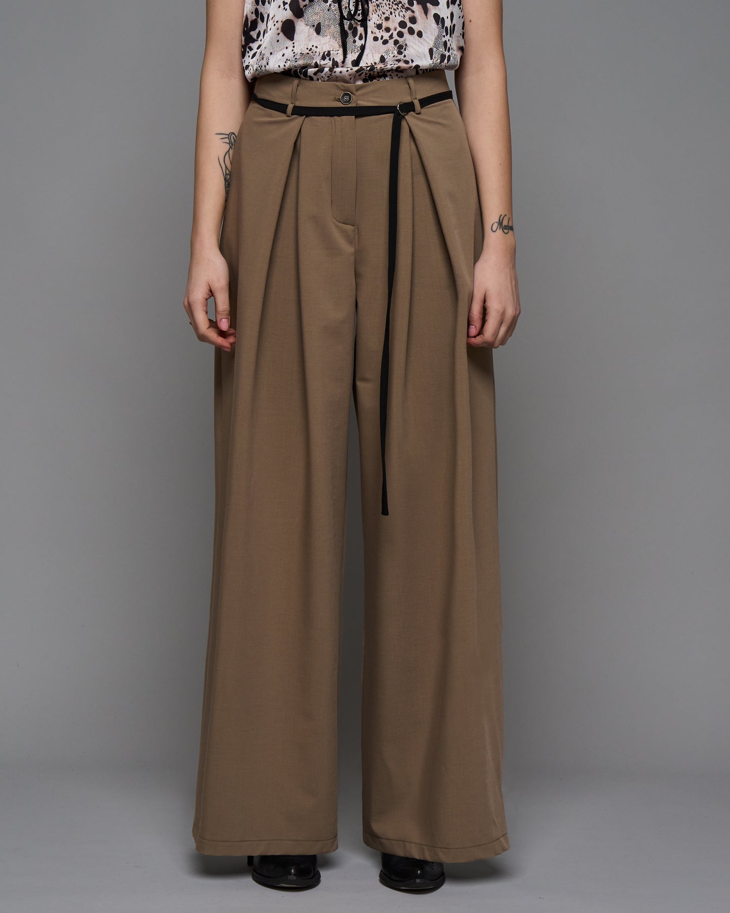 Wide Leg Trousers