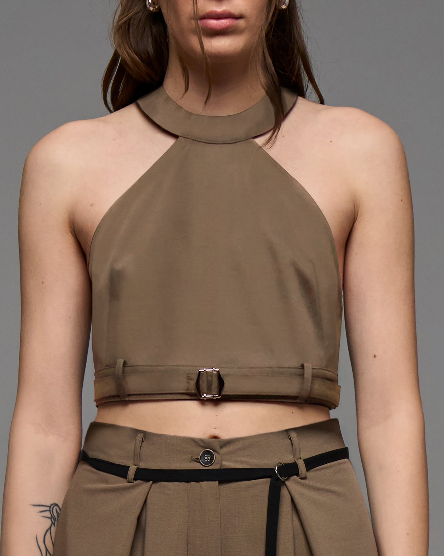 Tailored Crop Top